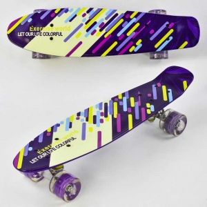 Купить *Скейт F 9797 (8) Best Board, доска=55см, колёса PU, СВЕТЯТСЯ, d=6см оптом с доставкой