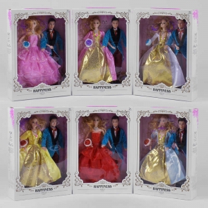 Купить Набір ляльок YG 1606-8 6 видів, у коробці, ВИДАЄТЬСЯ ТІЛЬКИ МІКС ВИДІВ оптом с доставкой