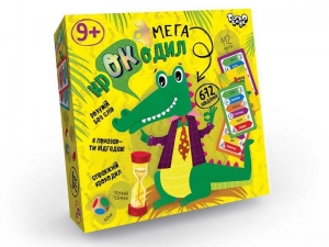 Купить Настольная игра викторина "Мега-крокодил" CROC-03-01U Danko Toys оптом с доставкой