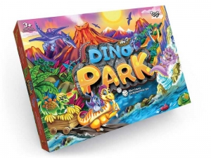 Купить Настільна розважальна гра "Dino Park" DTG95 "Danko Toys", ОПИС УКР/РОС. МОВАМИ оптом с доставкой
