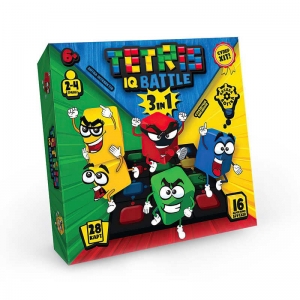 Купить Настільна розважальна гра "Tetris IQ battle 3in1" G-TIB-02U УКР. "Danko Toys" оптом с доставкой