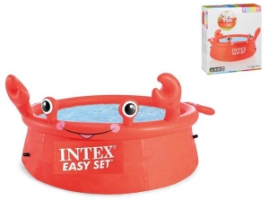 Купить Intex Басейн надувний 26100 NP Crab Easy Set, 183х56, 880л, в коробці оптом с доставкой