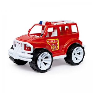 Купить Іграшка дитяча "Позашляховик класичний малий" "Пожежна" 328 "BAMSIC", в сітці оптом с доставкой