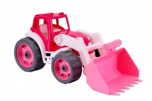 Купить Трактор 8195 "Technok Toys" подъемный ковш, 36см, в сетке оптом с доставкой