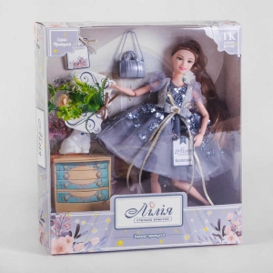 Купить Лялька Лілія ТК - 13296 "TK Group", "Зоряна принцеса", улюбленець, аксесуари, в коробці оптом с доставкой