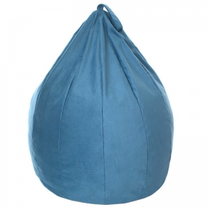 Купить Крісло-мішок "Груша" 207000413 Homefort пінополістеролова кулька, тканина велюр - колір бірюзовий "Homefort" оптом с доставкой