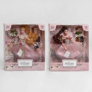 Купить Лялька Лілія ТК - 12415 "TK Group", "Принцеса мистецтва", 2 види, аксесуари, в коробці оптом с доставкой