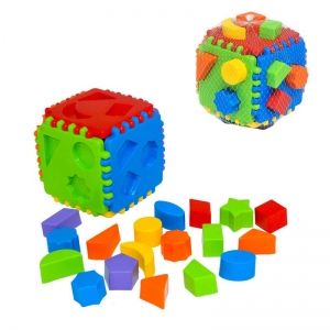 Купить Конструктор "Educational cube" 39781 "Tigres", 24 елементи, в сітці оптом с доставкой
