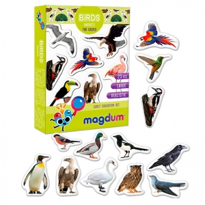 Купить Магнітна гра ML4031-30 EN "Magdum", "Birds. Рhoto", англ. мова оптом с доставкой