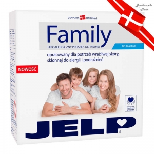 Купить FAMILY Гіпоалергенний пральний порошок для білого 2,24 кг 90029 / 5713183900290 "JELP" оптом с доставкой