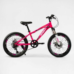 Купить Велосипед Спортивний Corso «SPIRIT» 20" дюймів TK - 20259 рама сталева 12``, 7 швидкостей Shimano, зібран на 75% оптом с доставкой