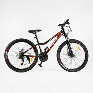 Купить Велосипед Спортивний Corso «INTENSE» 26" дюймів NT-26573 рама сталева 13’’, обладнання SAIGUAN 21 швидкість, зібран на 75% оптом с доставкой