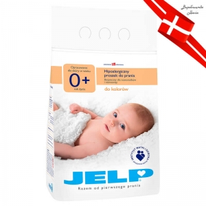 Купить 0+ Гіпоалергенний пральний порошок для кольорового 4,0кг 80002 / 5720233800028 "JELP" оптом с доставкой