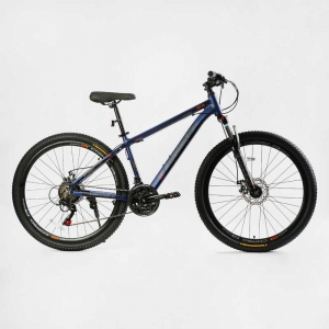 Купить Велосипед Спортивний Corso «LEGEND» 27,5" дюймів LG-27506 рама алюмінієва 15,5``, обладнання Shimano 21 швидкість, зібран на 75% оптом с доставкой