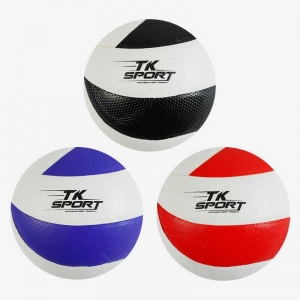 Купить М`яч волейбольний C 62449 "TK Sport", 3 види, клейка, 280-300 грам, матеріал м`який PVC, ВИДАЄТЬСЯ ТІЛЬКИ МІКС ВИДІВ оптом с доставкой