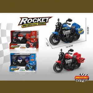 Купить Мотоцикл 600-163 2 кольори, інерційний механізм, в коробці оптом с доставкой