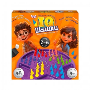 Купить Розвиваюча настільна гра "IQ Шашки" IQCh-01 "Danko Toys" оптом с доставкой