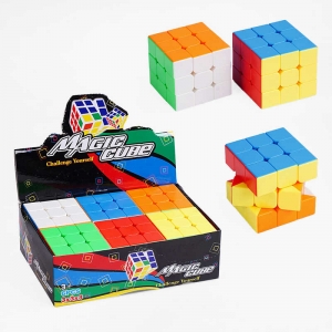 Купить Набір кубиків ZT 560 С 3х3, "Кубік Рубіка", ЦІНА ЗА 6 ШТУК В БЛОЦІ оптом с доставкой
