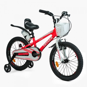 Купить Велосипед 2-х колісний 16" "CORSO" TG-15874 "TAYGER" алюмінієва рама, ручне гальмо, дод. колеса, дзвоник, бутилочка, зібран на 85% оптом с доставкой
