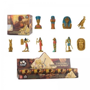 Купить Розкопки 401-1 ЦІНА ЗА 10 ШТУК В БЛОЦІ “Єгипетська піраміда”, 10 фігурок, долото, в коробці оптом с доставкой