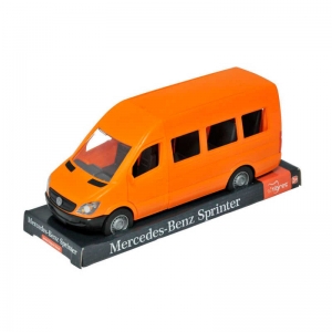 Купить Автомобіль "Mercedes-Benz Sprinter" 39718 "Tigres", "Пасажирський" ПОМАРАНЧЕВИЙ, масштаб 1:24, рухомі елементи, в плівці оптом с доставкой